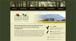 Desktop Screenshot of lovelandfuneralchapel.com